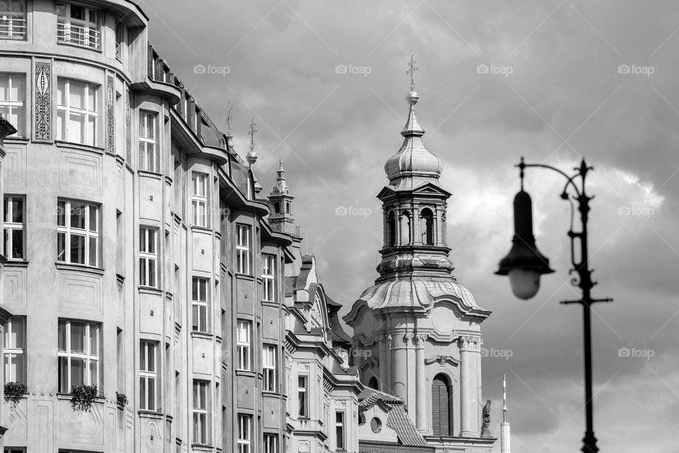 Classic architecture in Prague