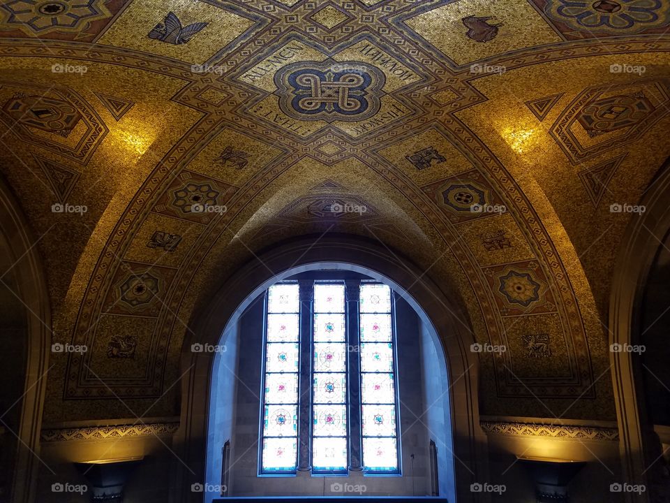 ornate ceiling