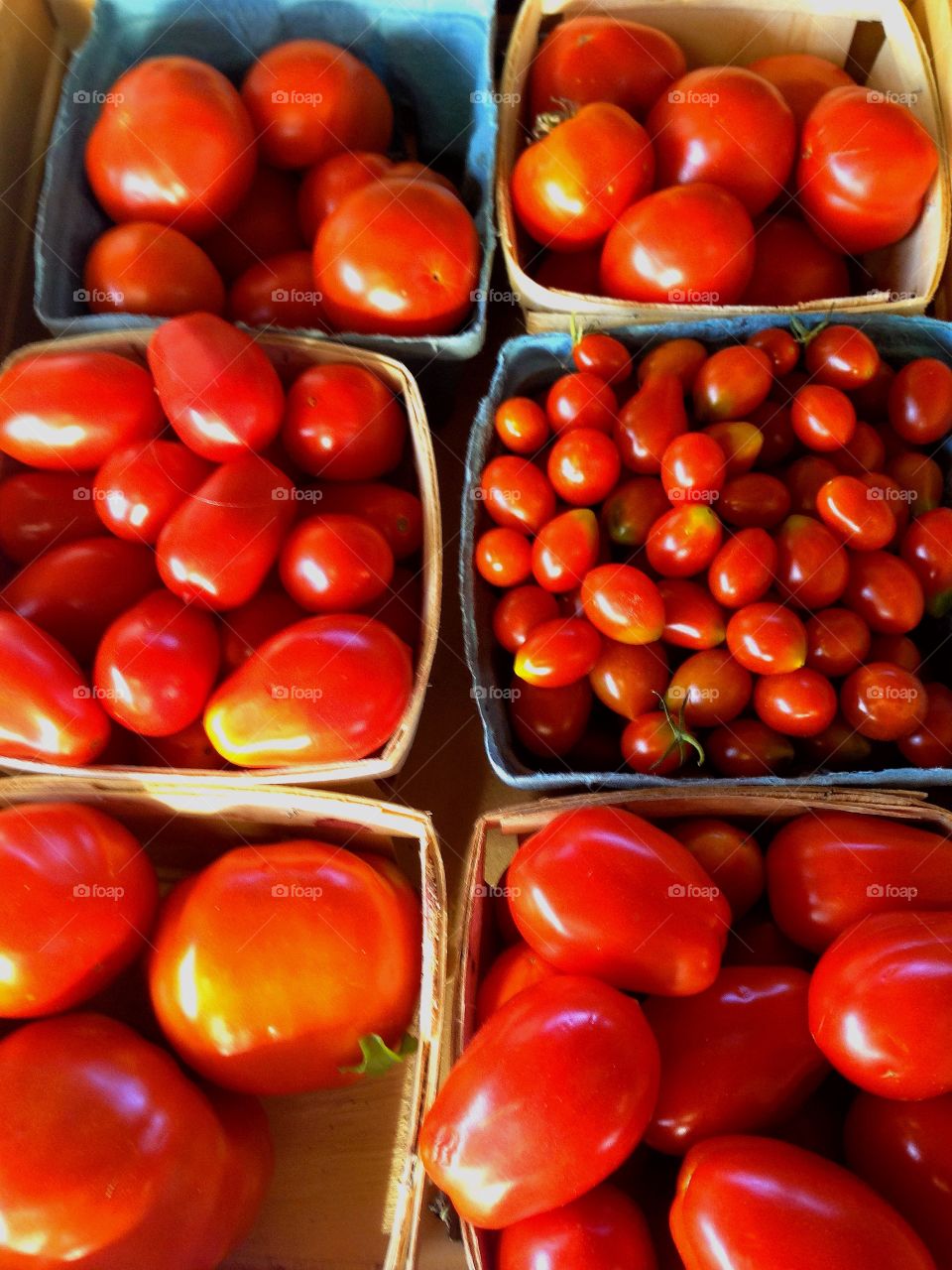 Farmers Market Tomatoes. Farmers Market Tomatoes