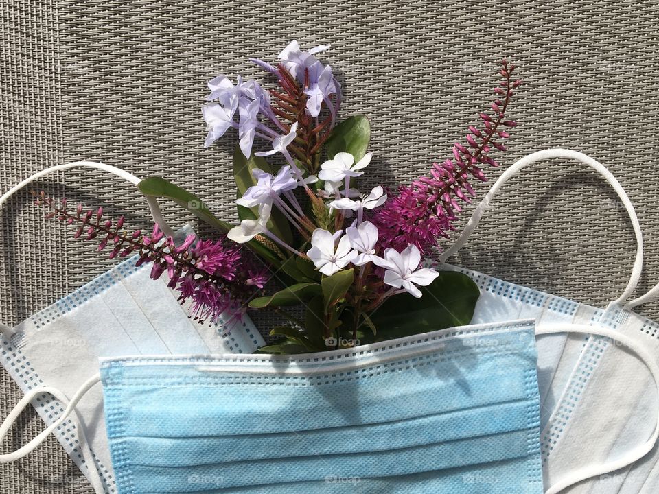 Stay safe with flowers