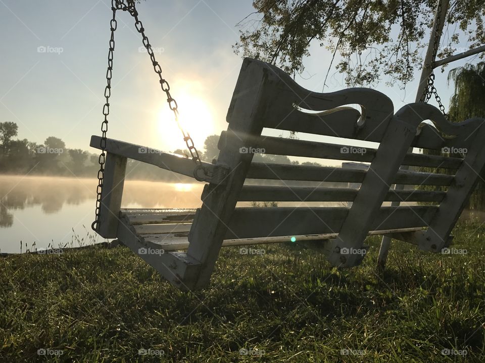 Morning Fog, Lakeside