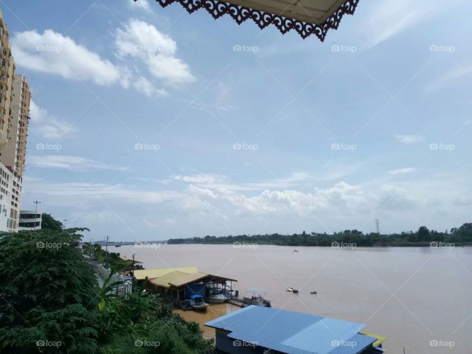 Muara Sungai Goth Bahru/Goth Bahru River muara哥德巴鲁河流入海口مصب نهر القوطي باهرو