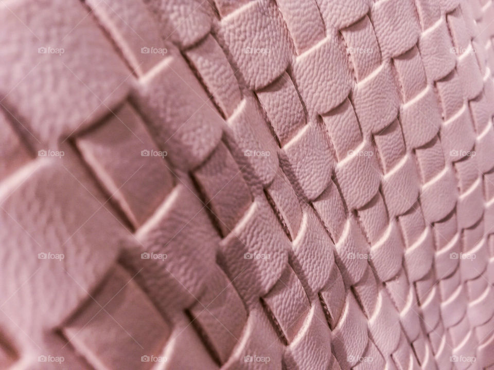 close up of pink leather texture