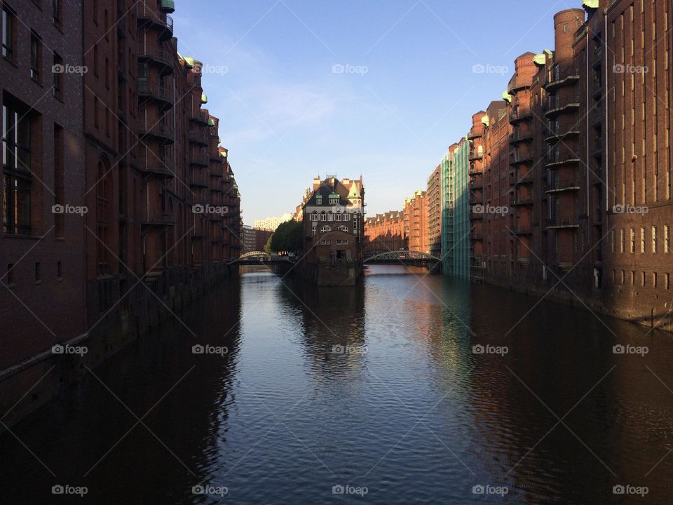 bricks on the water