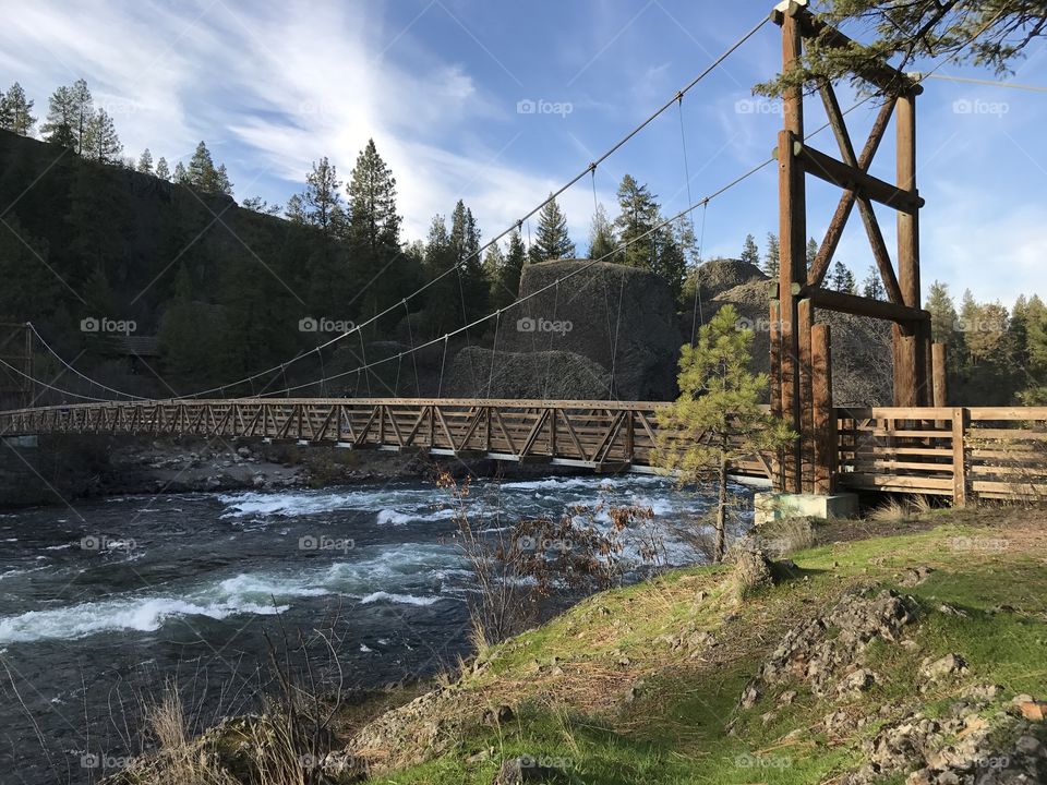Bowl and Pitcher Bridge in Spokane WA