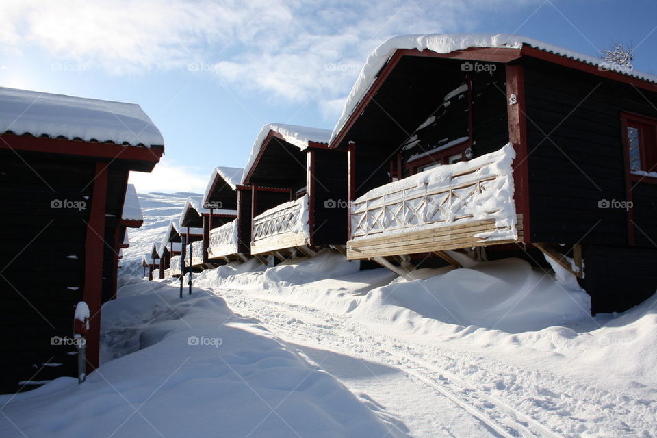 Winter lodge