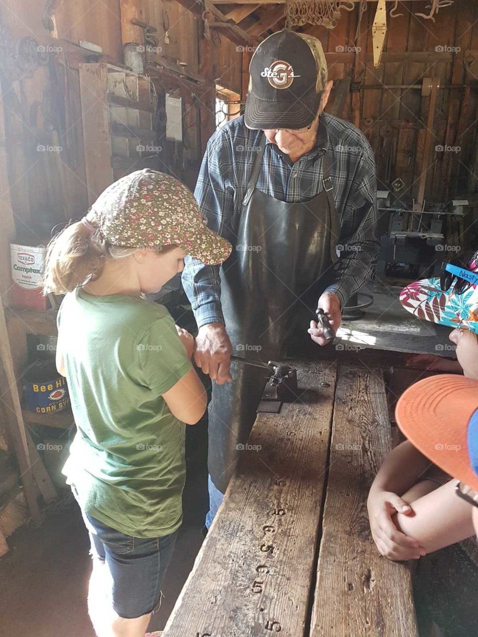 learning from the blacksmith