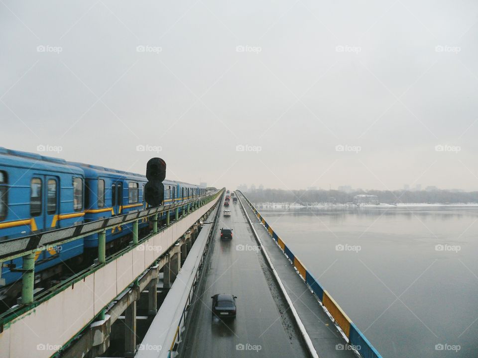 Metro Bridge, Kiev