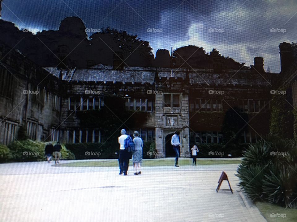 Lanhydrock, one of the National Trust’s major attractions in Cornwall, UK.