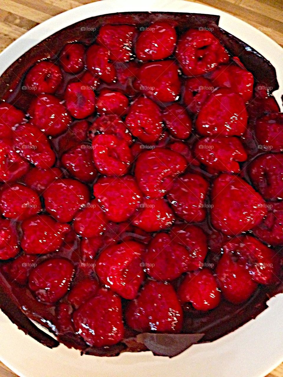 Raspberry cake!