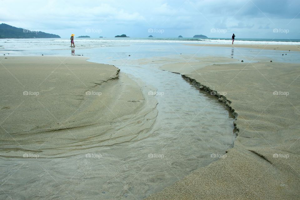 Travel at the sea. Beautiful nature.