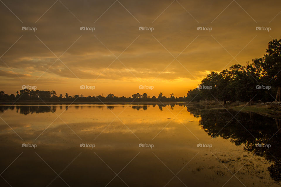 Sunrise reflections 