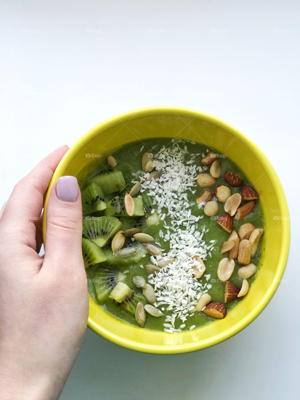 Smoothie bowl. Breakfast