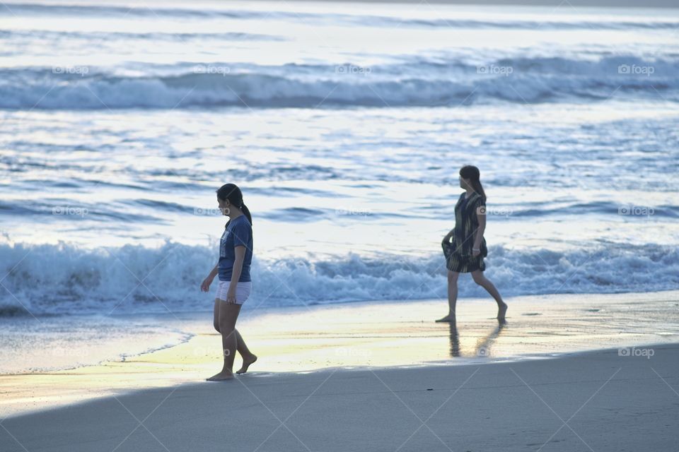 Morning walk with the Bestie.