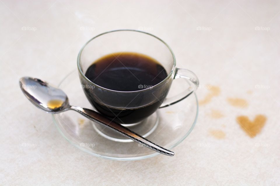 Close-up of coffee cup