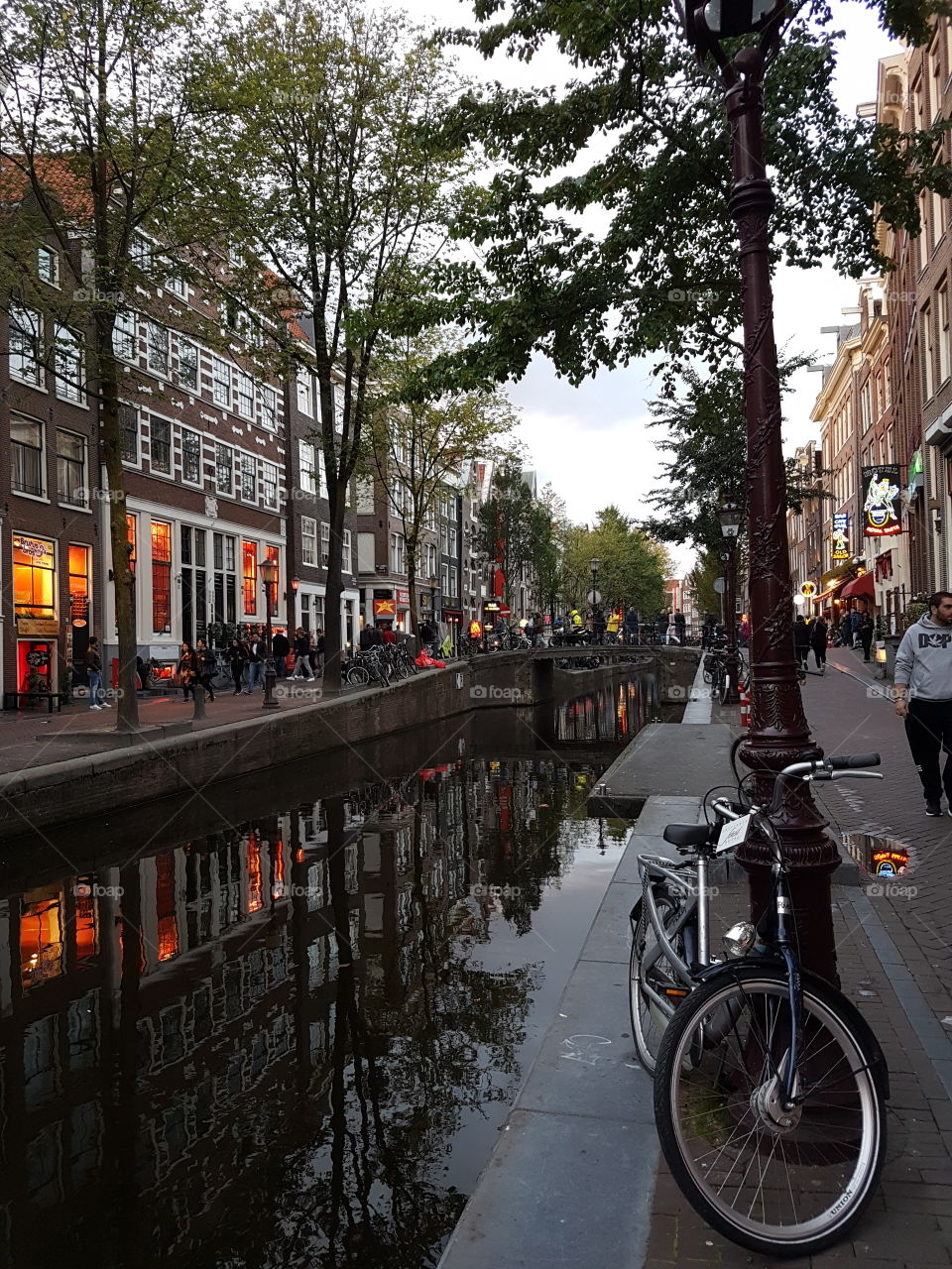 Amsterdam evening