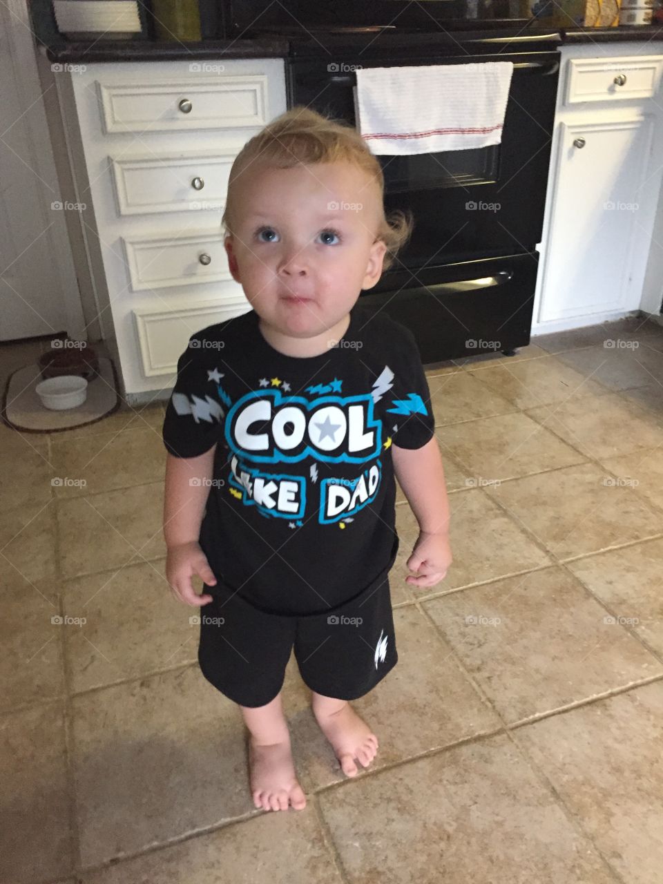 Caiden wants a snack.   Lol