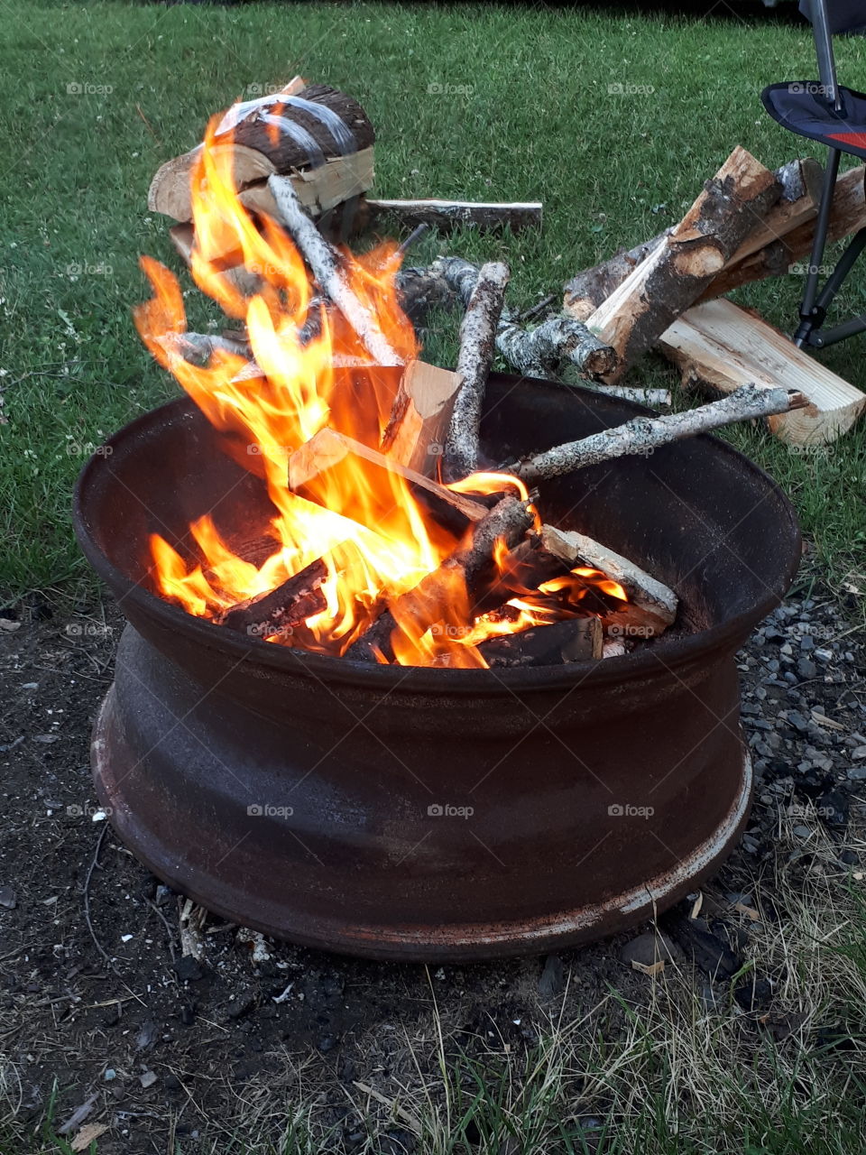 camp fire