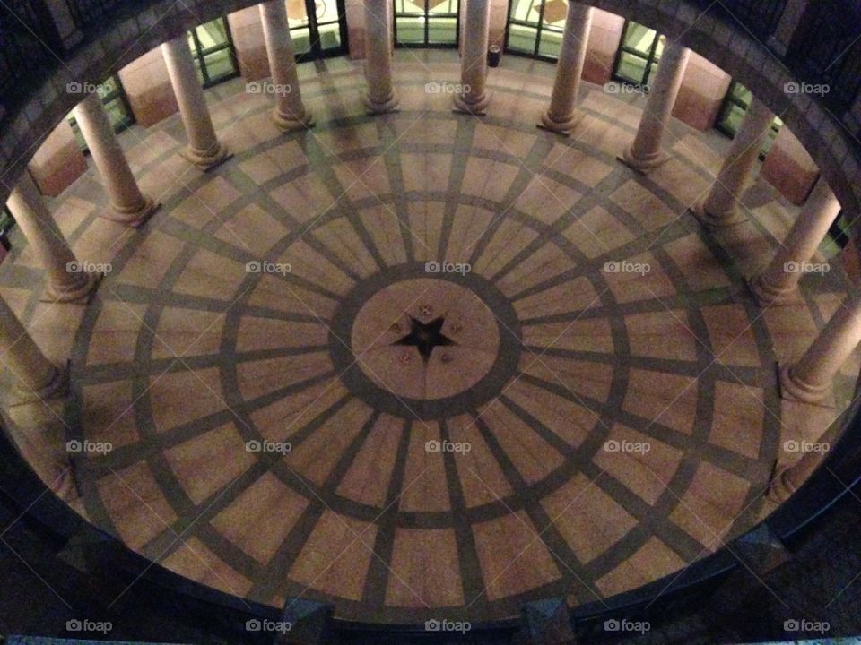 The veranda at the Capitol building, Austin, TX