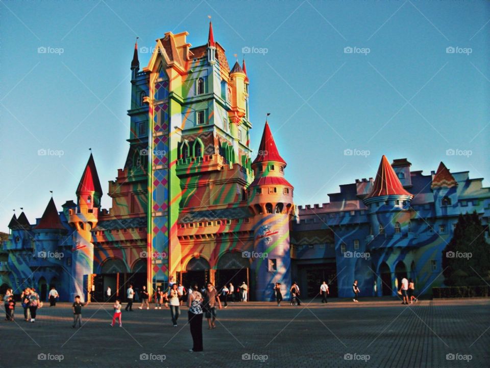 Parque de diversões.