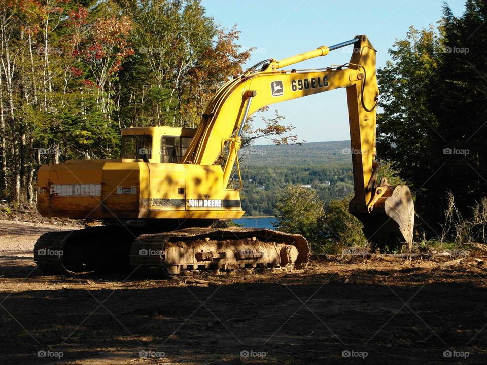 clearing some land