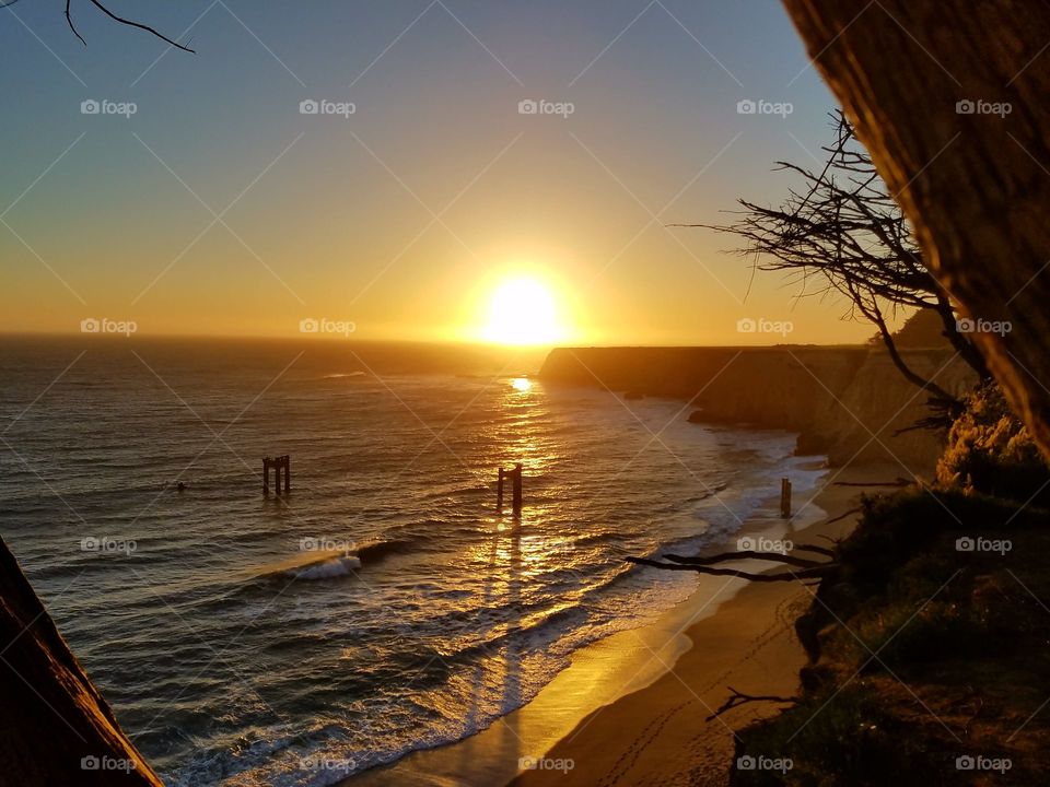 Davenport coastline