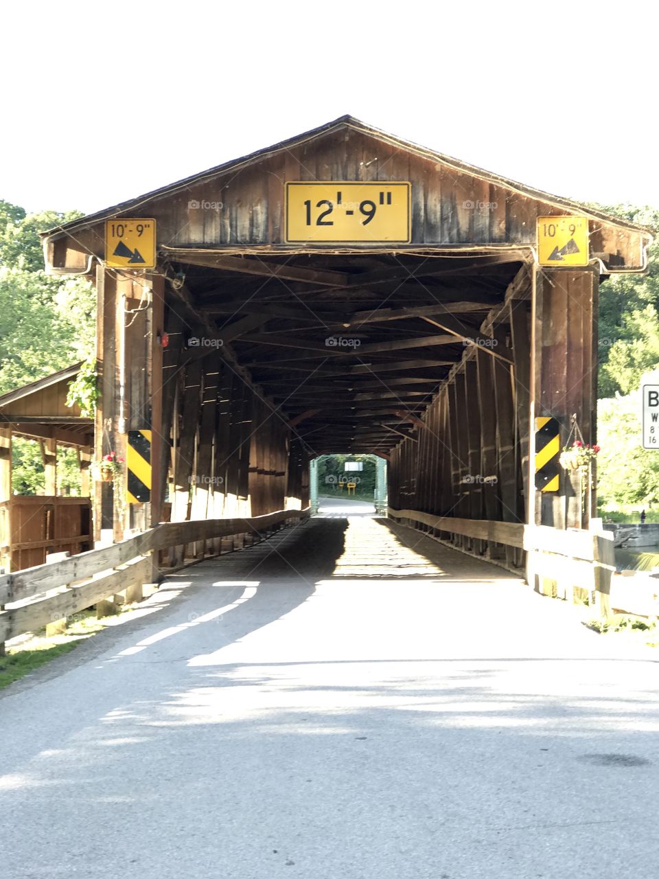 Harpersfield covered bridge, USA 