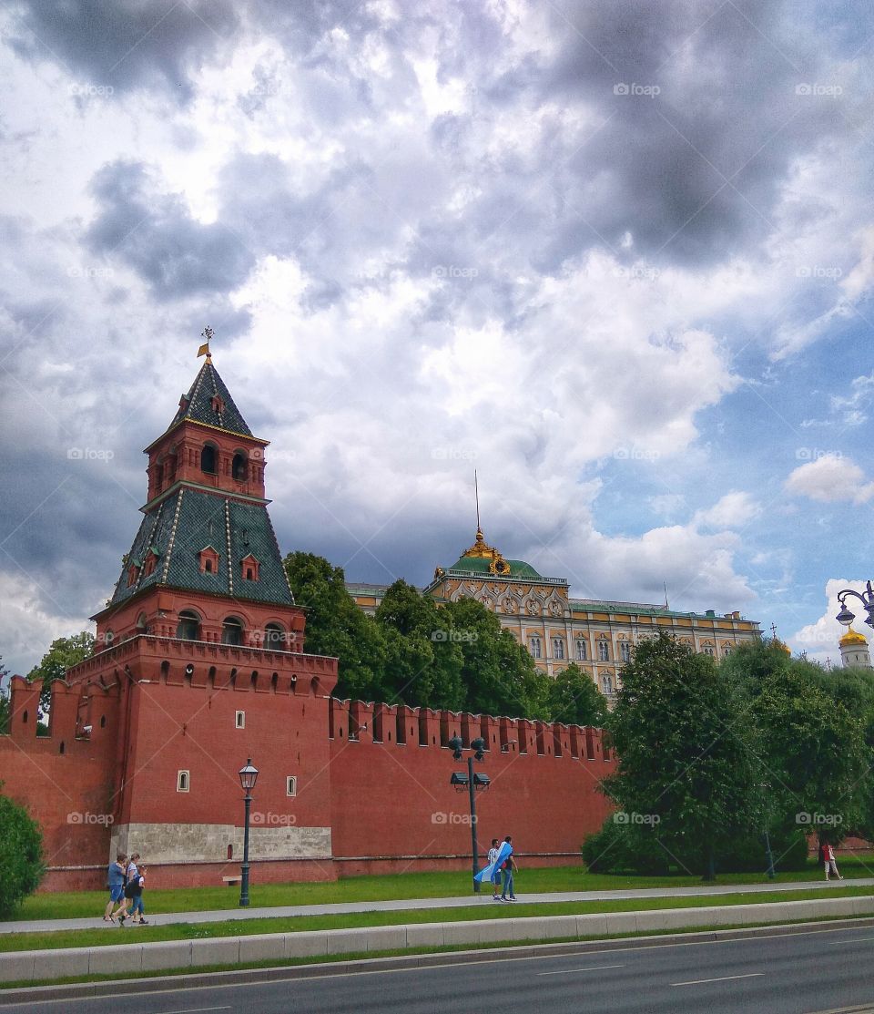Putin's residence in the Kremlin
