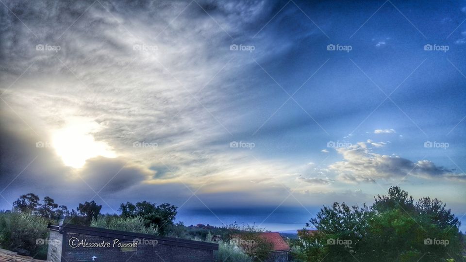 alba sun sky cloud landscape