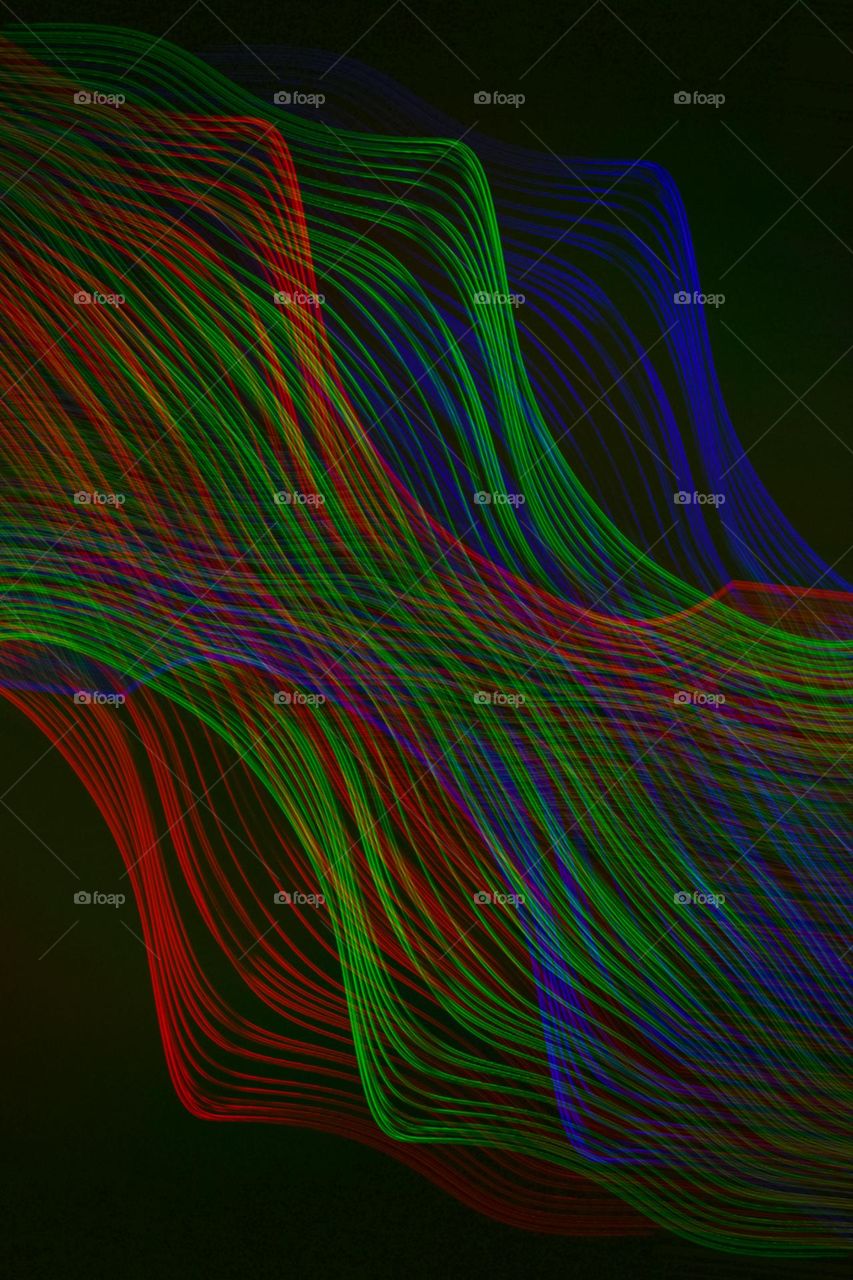 futuristic multicolored abstraction