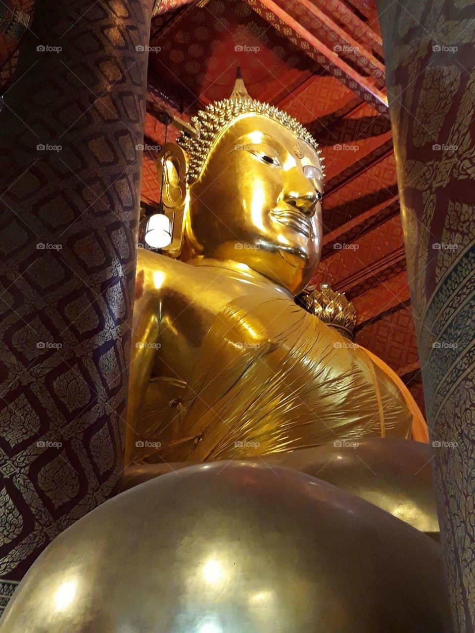 Buddha image, Nakhon Pathom, Thailand