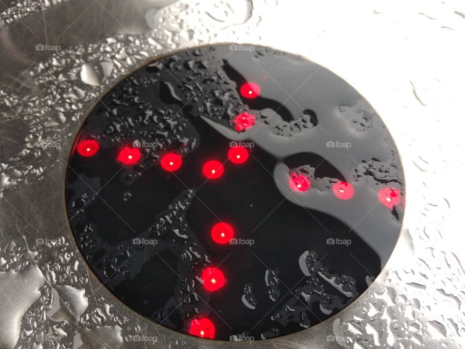 rainy drop in the texture