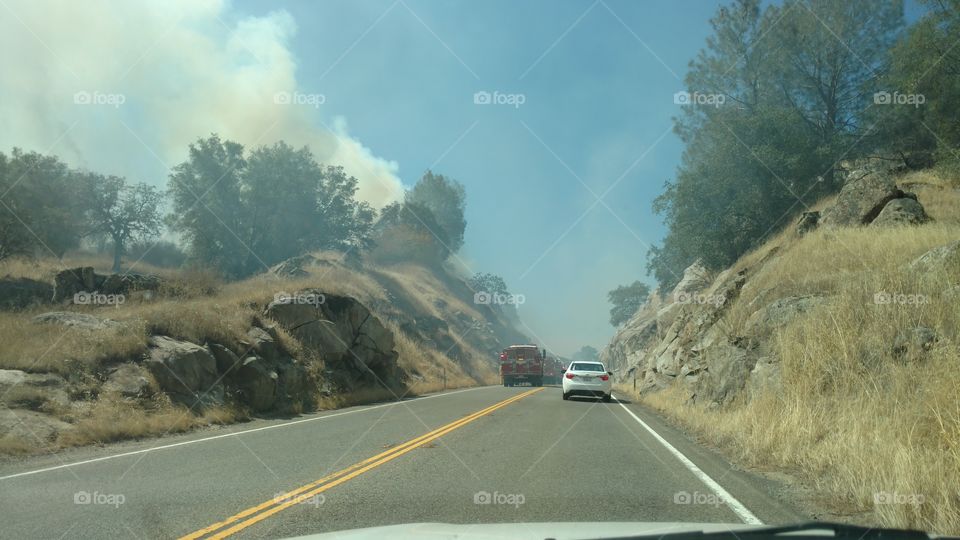 Brush Fire Highway