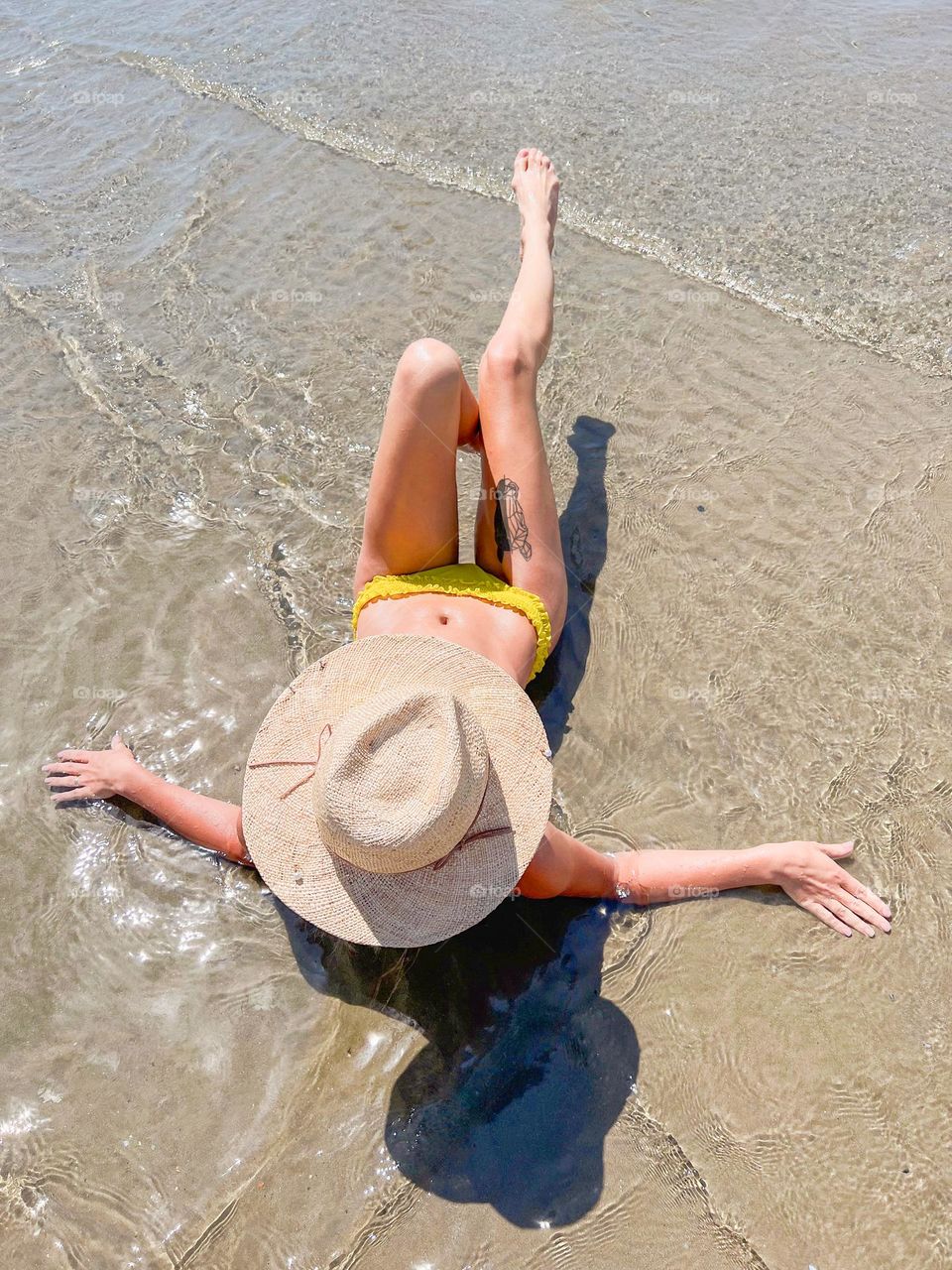 girl on the beach