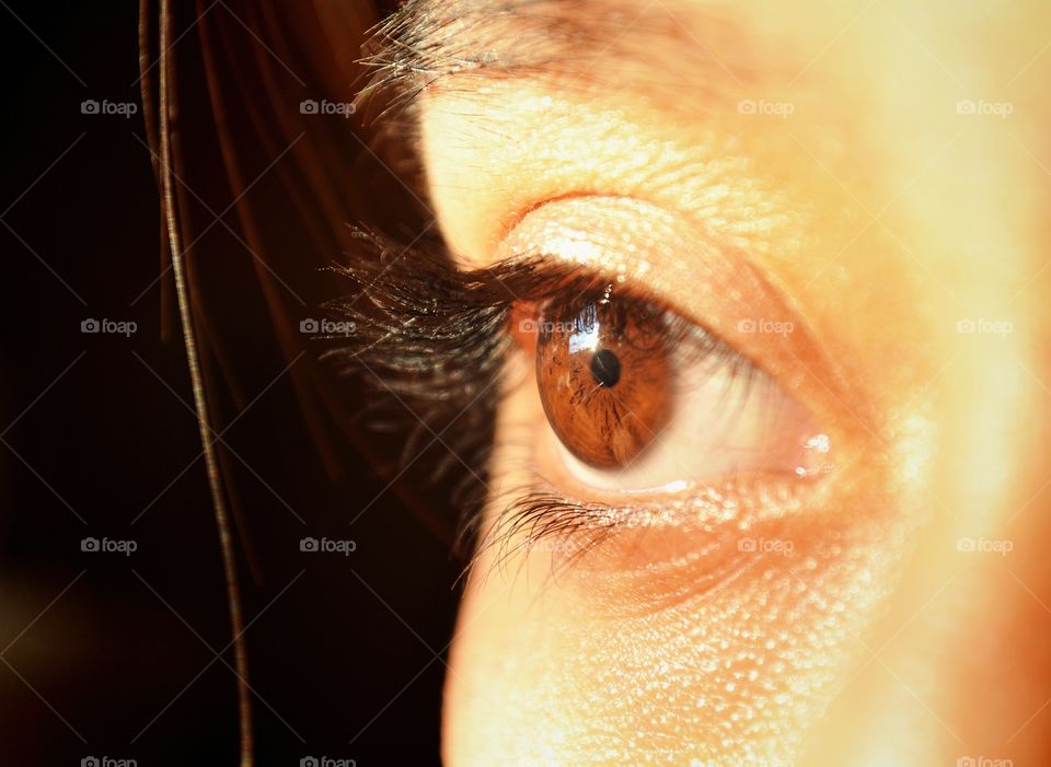 beyond light through my eyes