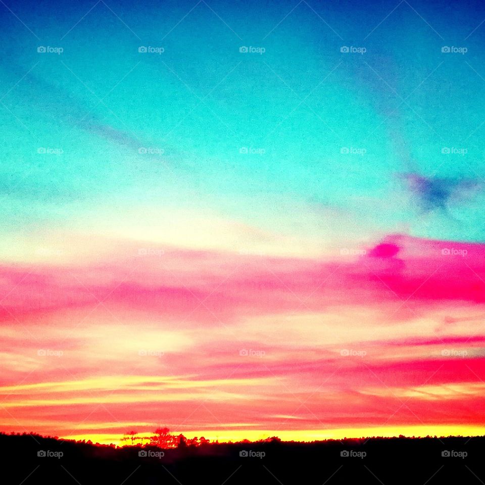 Sonnenuntergang wunderschön