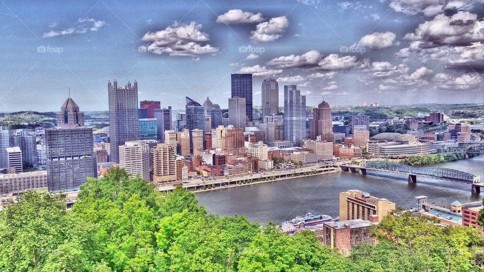 View of Pittsburgh from Mt. Washington