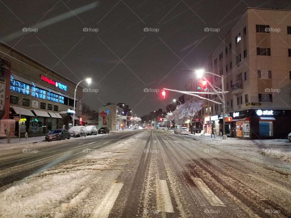 early snow