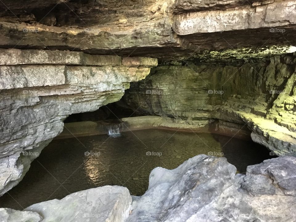 Cave with water