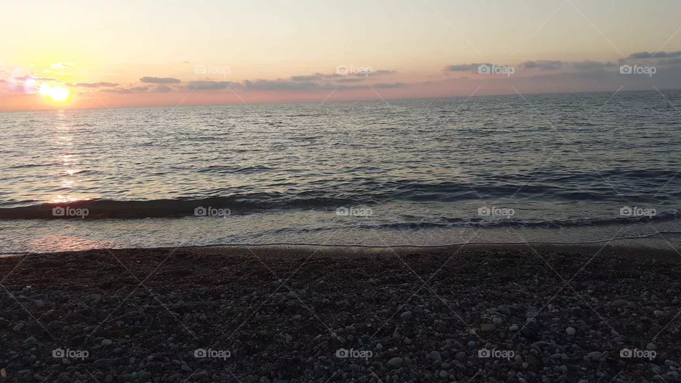 sunset beach