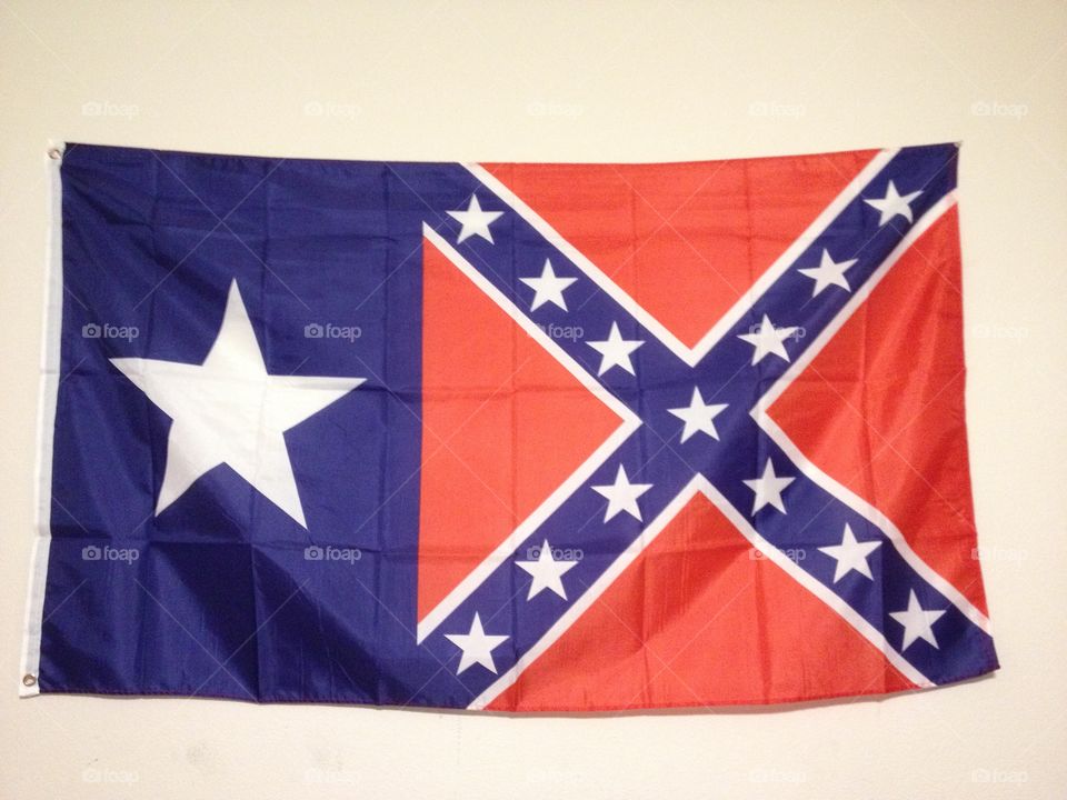 Texas confederate flag