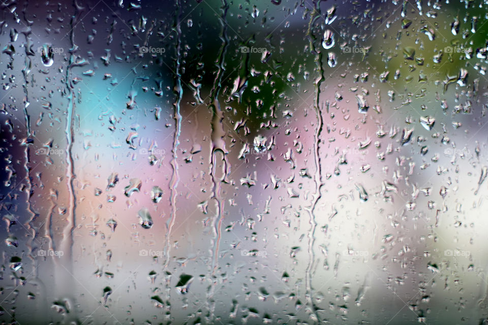 rain in the glass