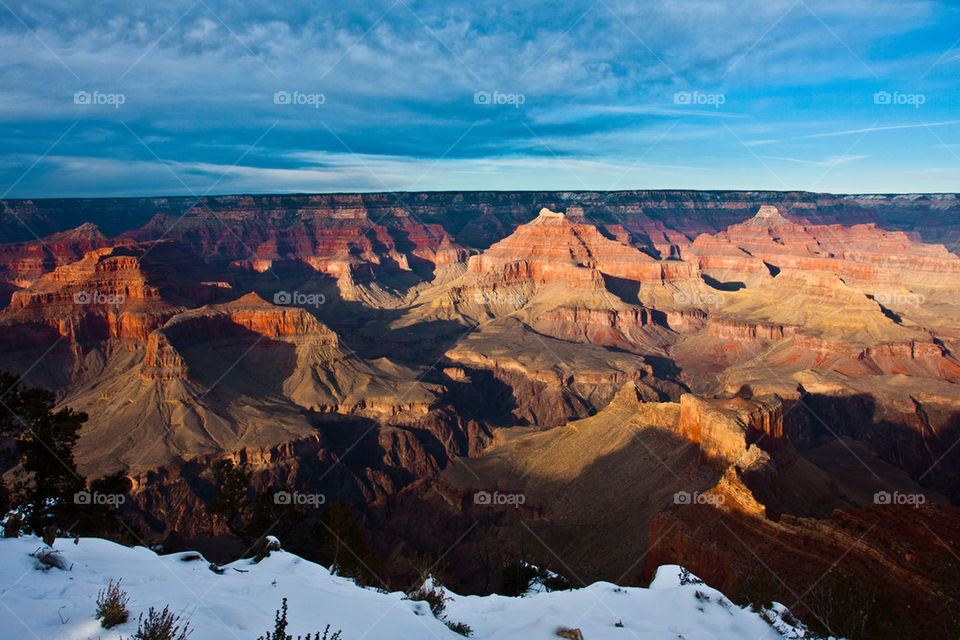 Grand Canyon in winter