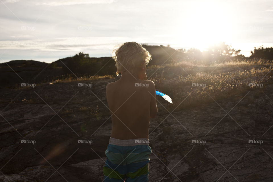 Sunset, Landscape, People, Beach, Outdoors