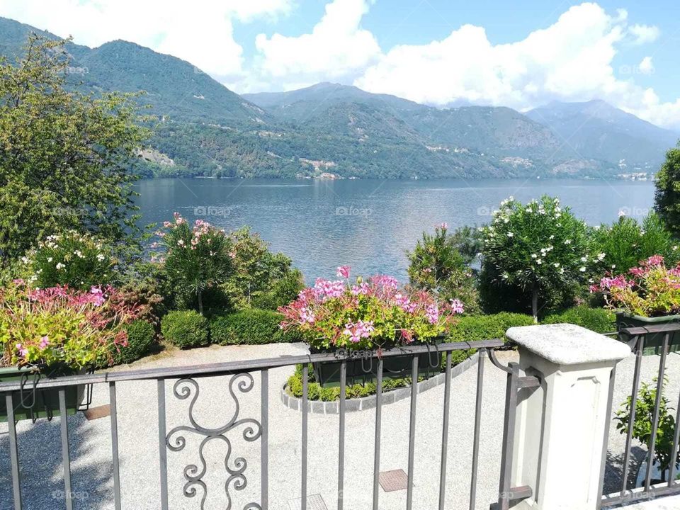 Il lago di Como, Italy.