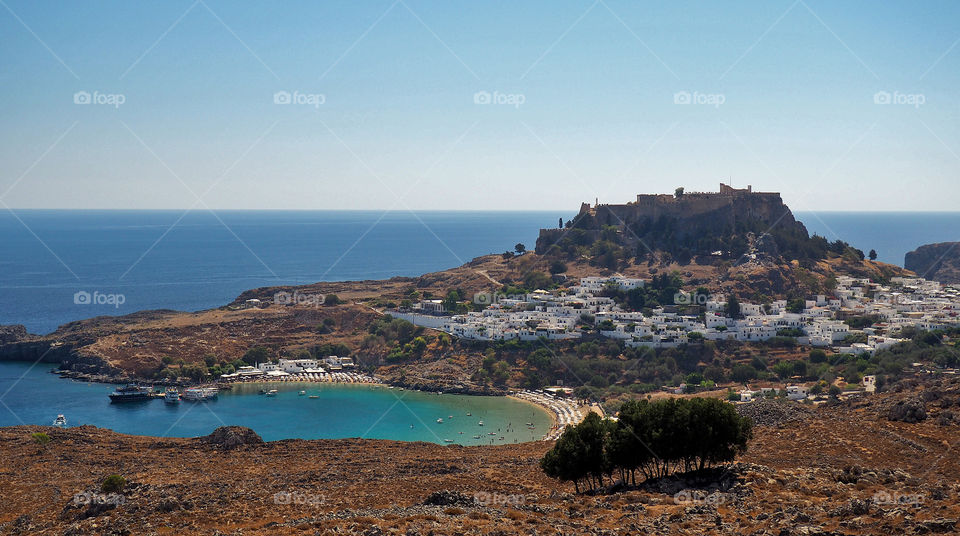 view of Lindos