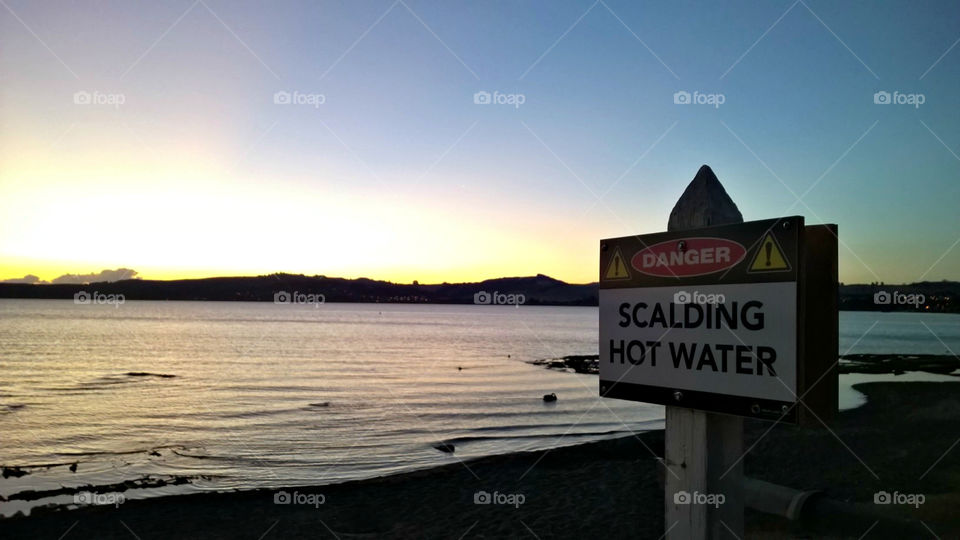 Hot Water, Lake Taupo, NZ. February 2015