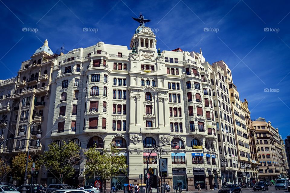 Edificio de la Union y el Fenix, Valencia, Spain