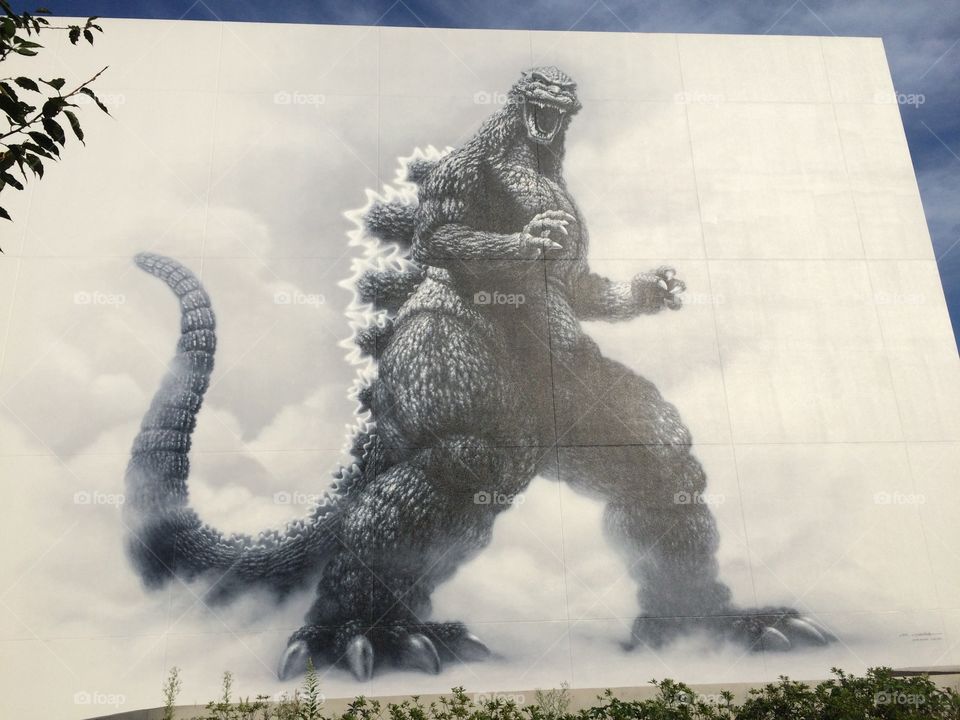 Godzilla toho carpark