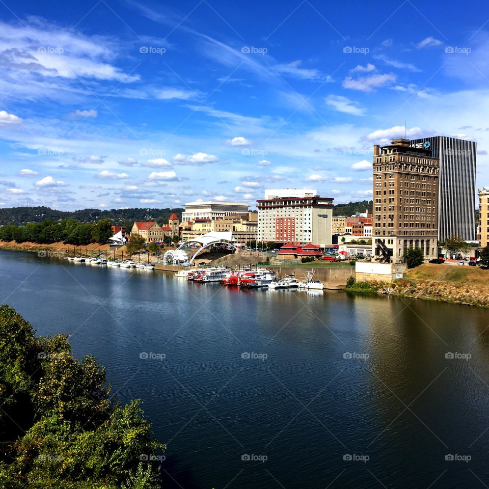 Kanawha River, Charleston West Virginia 